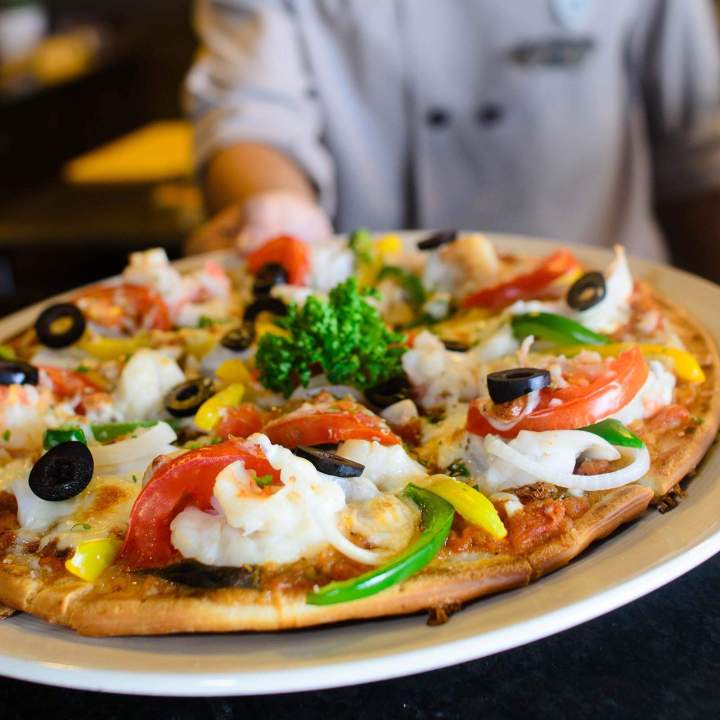 Pizza aux fruits de mer Albi